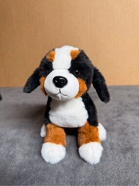 Ganz Webkinz Next Bernese Mountain Dog Plush Tricolor Puppy Dog